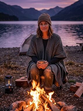 NEW Pokoloko Mohair Ribbed Short Ruana Cloak
Charcoal Fair Trade Eco Conscious